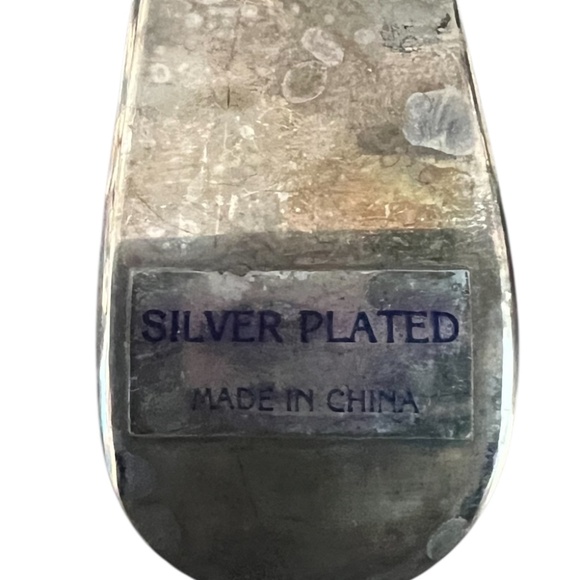 Vintage International Silver Co. Merry Christmas silver plated pie cake server - Picture 5 of 5